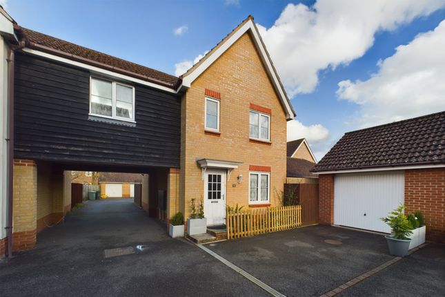 Thumbnail Link-detached house for sale in Cuthbert Close, Thetford
