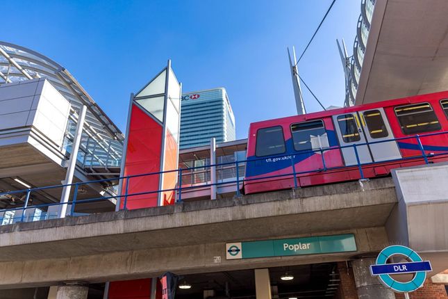 Poplar Is A Major DLR Junction With Direct Trains To Bank, Canary Wharf, Stratford &amp; Greenwich