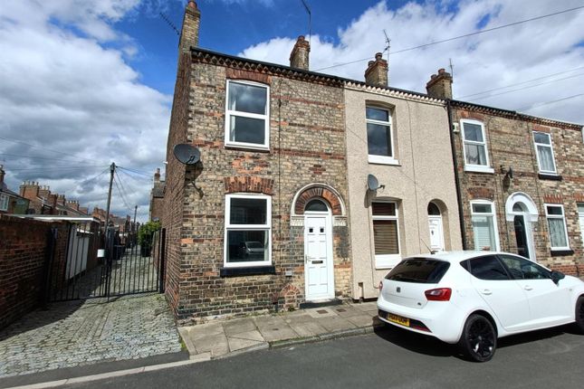 Thumbnail End terrace house for sale in Garfield Terrace, York