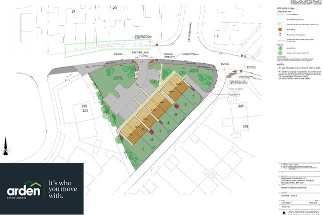Thumbnail Land for sale in Salters Lane, Redditch