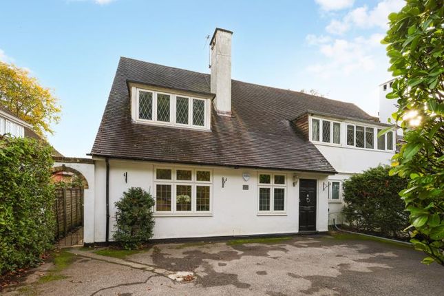 Thumbnail Detached house to rent in East Road, St Georges Hill, Weybridge, Surrey