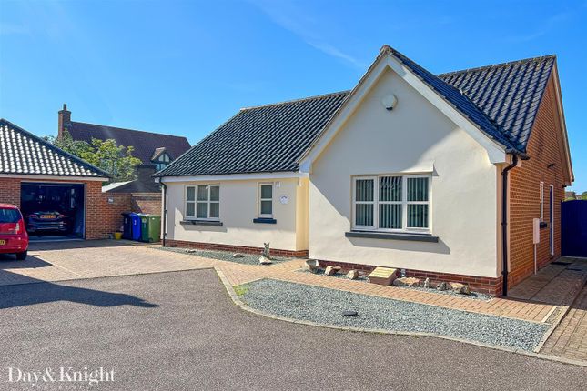 Thumbnail Detached bungalow for sale in Chalmers Green, Carlton Colville, Lowestoft