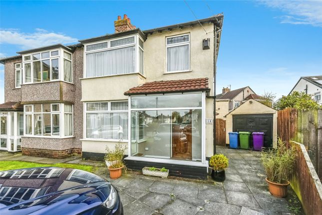 Semi-detached house for sale in Banstead Grove, Liverpool, Merseyside