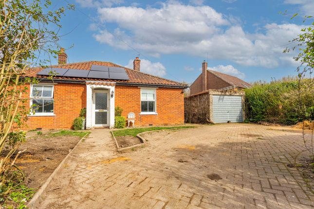 Detached bungalow for sale in Barrows Hole Lane, Little Dunham, King's Lynn