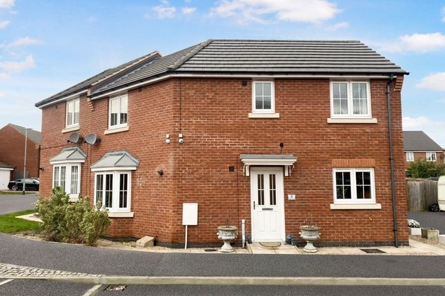 Thumbnail Semi-detached house for sale in Peters Close, Enderby, Leicester