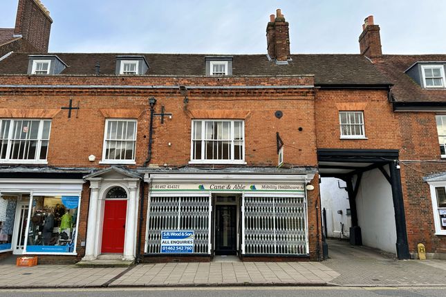 Retail premises to let in 92 Bancroft, Hitchin, Hertfordshire