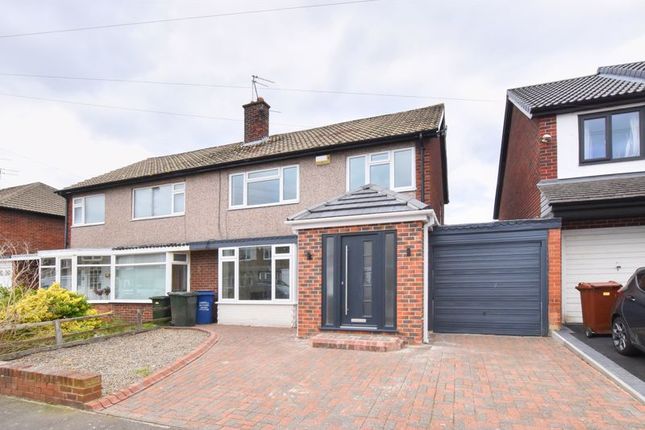 Thumbnail Semi-detached house to rent in Holystone Avenue, Gosforth, Newcastle Upon Tyne