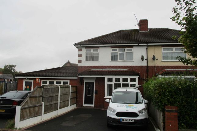 Thumbnail Semi-detached house to rent in Church Lane, Culcheth, Warrington, Cheshire