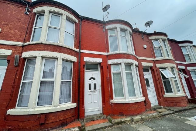 Thumbnail Terraced house to rent in Hallville Road, Wallasey, Wirral