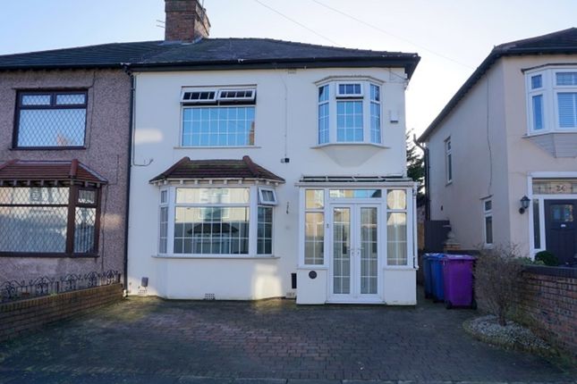 Thumbnail Semi-detached house for sale in Rossmore Gardens, Liverpool, Merseyside