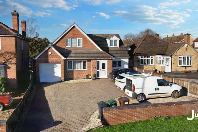 Thumbnail Detached house for sale in Cropston Road, Anstey, Leicestershire