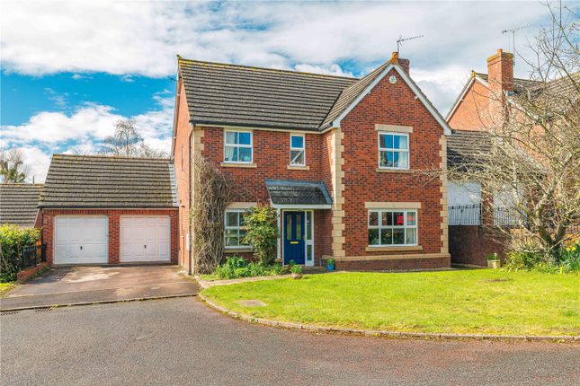 Thumbnail Detached house for sale in Rudhall Meadow, Ross-On-Wye, Herefordshire