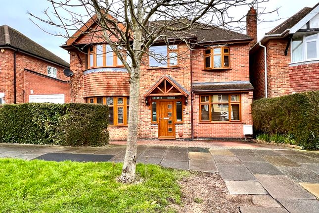 Thumbnail Detached house for sale in Summerlea Road, Evington, Leicester