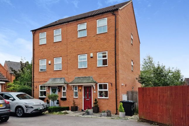 Thumbnail Semi-detached house for sale in Sherbourne Drive, Hilton, Derby