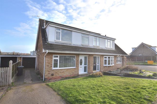 Thumbnail Semi-detached house for sale in Homefield Road, Sileby, Leicestershire