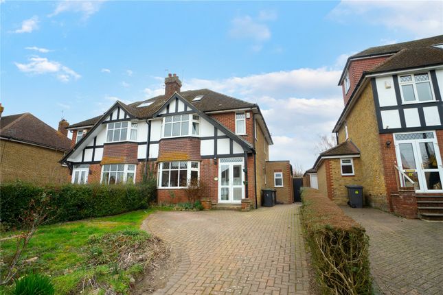 Thumbnail Semi-detached house for sale in Bramley Avenue, Canterbury, Kent