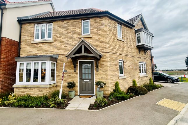 Thumbnail End terrace house for sale in Hoplands Road, Coningsby, Lincoln