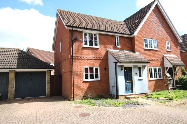 Thumbnail Semi-detached house for sale in Framlingham Way, Great Notley, Braintree