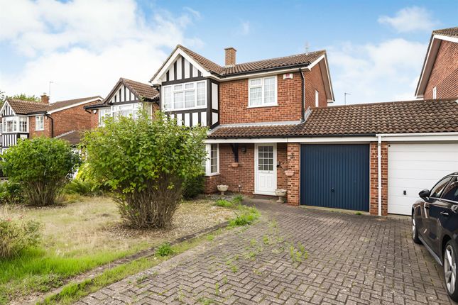 Thumbnail Detached house for sale in Manning Road, Moulton, Northampton