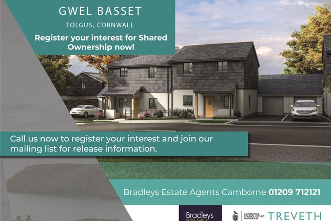 Terraced house for sale in Gwel Basset, Redruth, Cornwall
