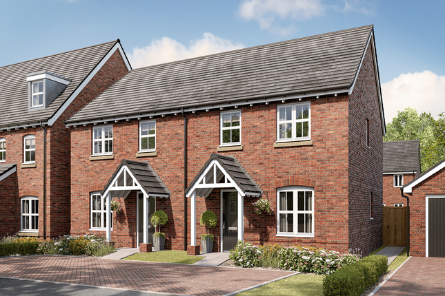 Thumbnail Detached house for sale in "The Winterfold" at Waterhouse Way, Peterborough