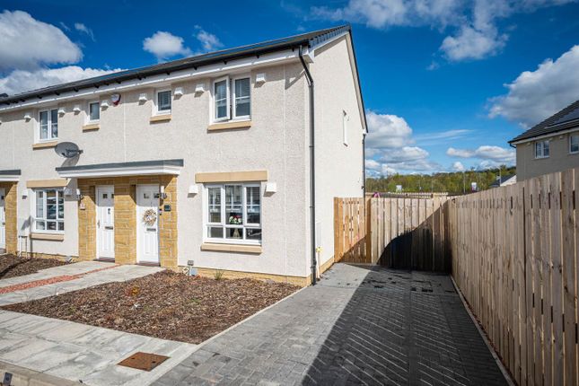 Thumbnail End terrace house for sale in Thornhill Gardens, Newarthill, Motherwell