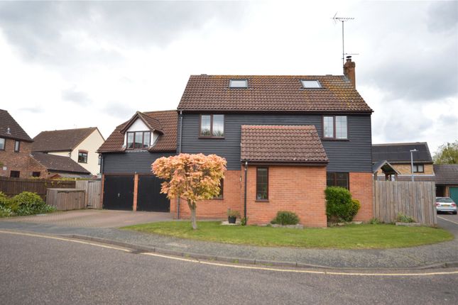 Detached house for sale in Bittern Close, Kelvedon, Essex