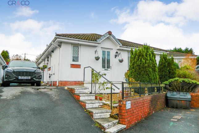 Thumbnail Detached bungalow for sale in Bryn Meadow Close, Tredegar