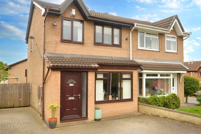 Thumbnail Semi-detached house for sale in Haven Chase, Cookridge, Leeds