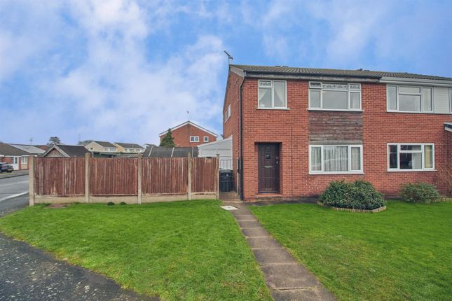 Thumbnail Semi-detached house for sale in Hereford Close, Barwell, Leicester