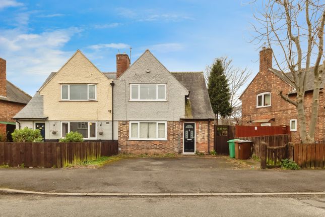 Semi-detached house for sale in Montfort Crescent, Nottingham, Nottinghamshire