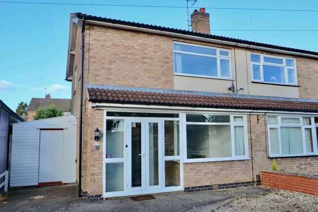Thumbnail Semi-detached house for sale in Sandy Crescent, Hinckley