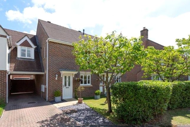 Semi-detached house for sale in Garrett Close, Kingsclere, Newbury, Hampshire