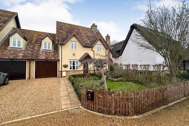 Link-detached house for sale in Rectory Farm Close, Abbots Ripton, Cambridgeshire. PE28