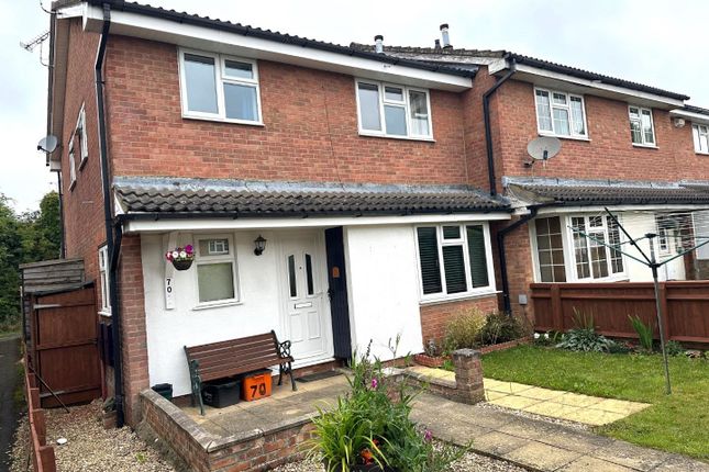 Thumbnail End terrace house to rent in Gifford Road, Stratton, Swindon