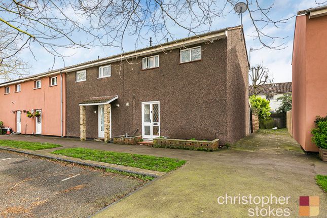 Thumbnail End terrace house for sale in Fishers Close, Waltham Cross, Hertfordshire