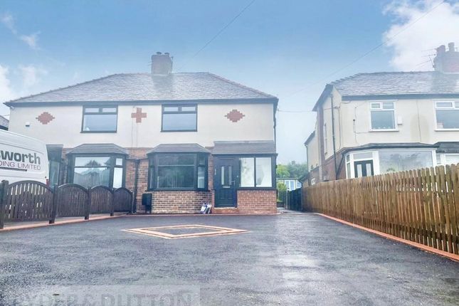 Thumbnail Semi-detached house to rent in Oldham Road, Lydgate, Oldham, Greater Manchester