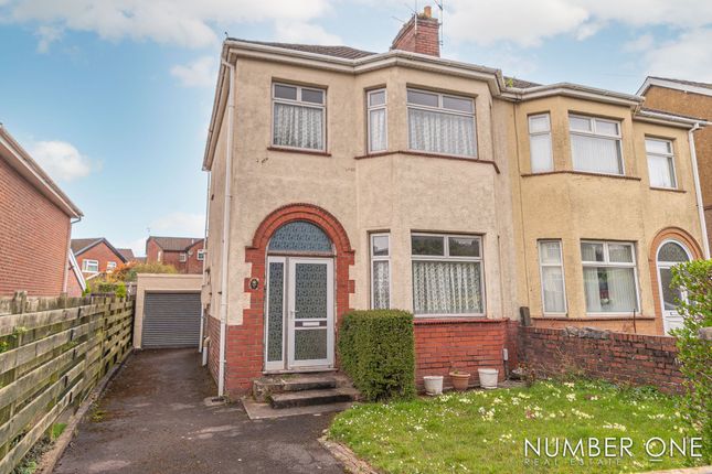 Semi-detached house for sale in St. Julians Road, Newport