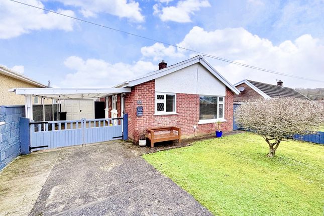 Thumbnail Detached bungalow for sale in Delffordd, Rhos, Pontardawe, Swansea, City And County Of Swansea.