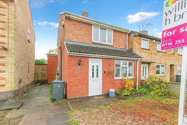 Thumbnail End terrace house for sale in New Romney Crescent, Leicester