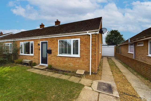 Thumbnail Semi-detached bungalow for sale in Meadow Way, Attleborough