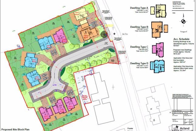 Thumbnail Land for sale in Fowler Lane, Leyland