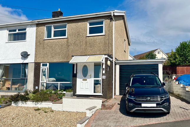 Thumbnail Semi-detached house for sale in Heol Beili Glas, Llanelli