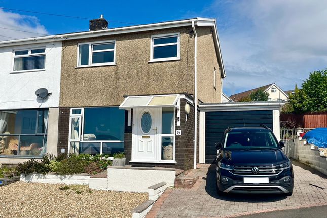 Semi-detached house for sale in Heol Beili Glas, Llanelli