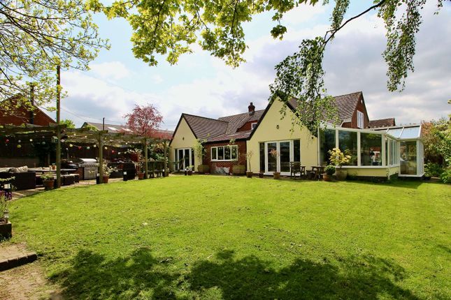 Thumbnail Detached house for sale in The Brockey Farmhouse, Kirkby Road, Barwell