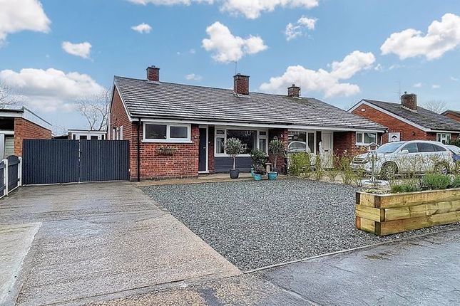 Semi-detached bungalow for sale in Minster Drive, Cherry Willingham, Lincoln