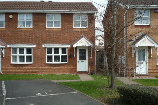 Thumbnail Semi-detached house to rent in Exeter Drive, Tamworth, Staffordshire
