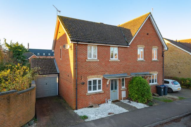 Thumbnail Semi-detached house for sale in Updown Way, Chartham, Canterbury
