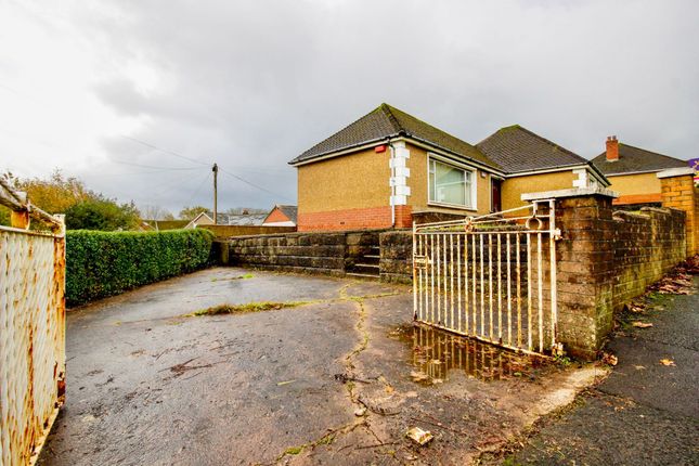Detached bungalow for sale in Manor Road, Pontllanfraith