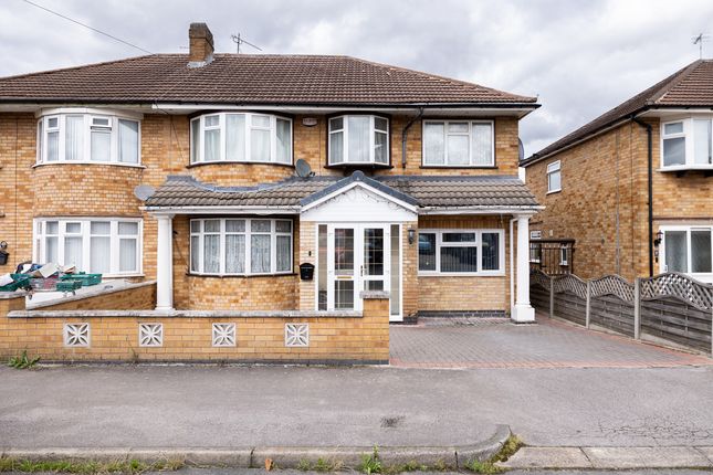 Thumbnail Semi-detached house for sale in Brixham Drive, Wigston
